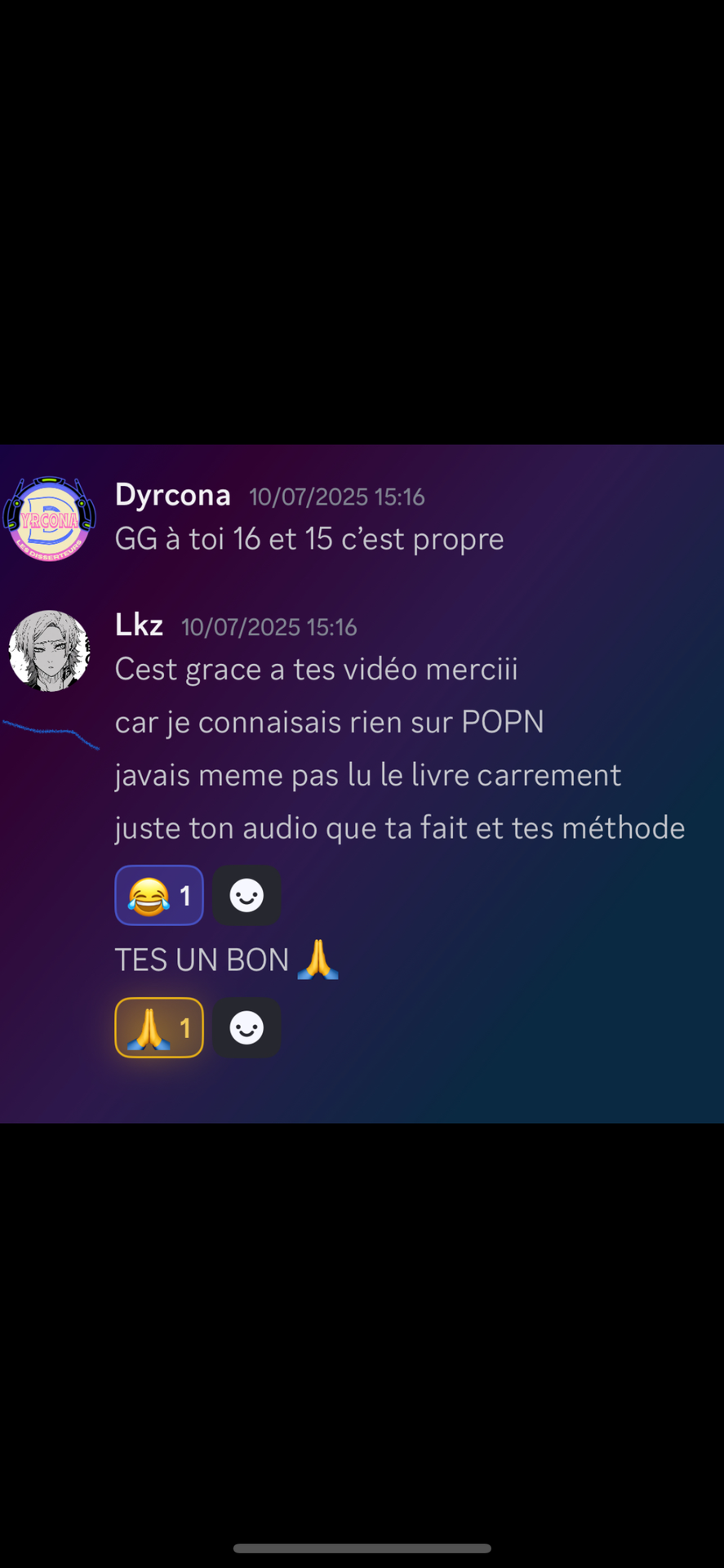 Un résultat inespéré