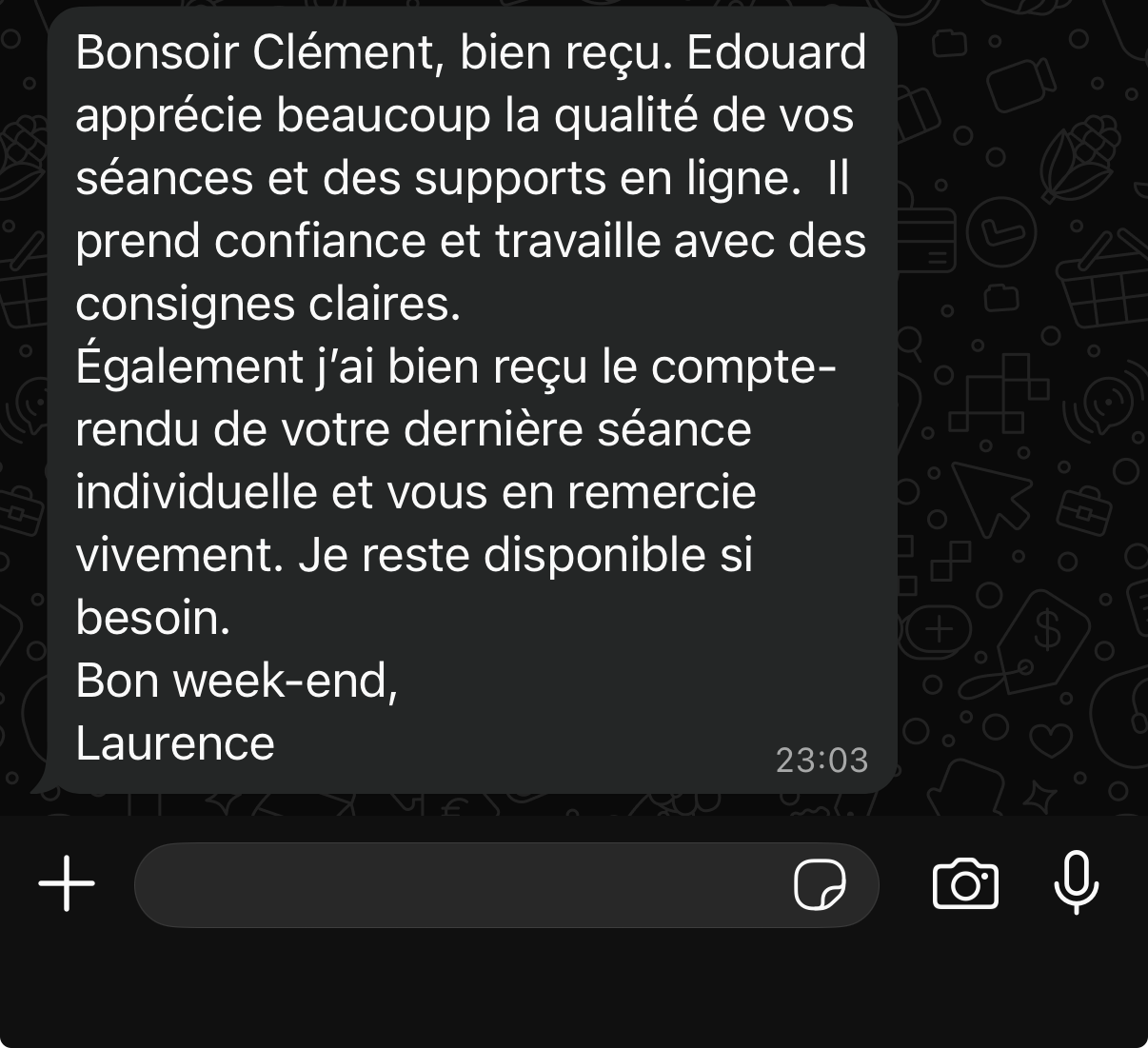 Édouard : retour parent